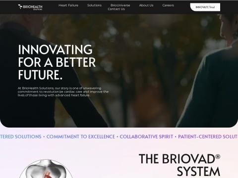 BrioHealth Solutions, Inc. | Left Ventricular Assist Device Manufacturer
