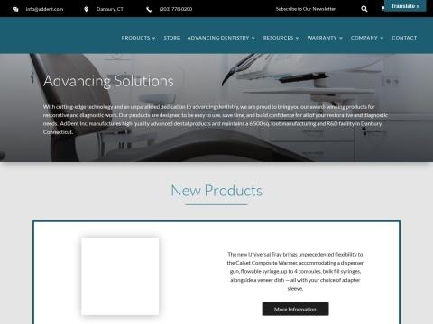 AdDent, Inc. - Innovative Dental Diagnostic and Restorative Device Manufacturer
