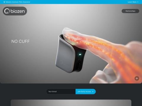 Biozen | Cuffless BP Monitor & Digital Health Solutions