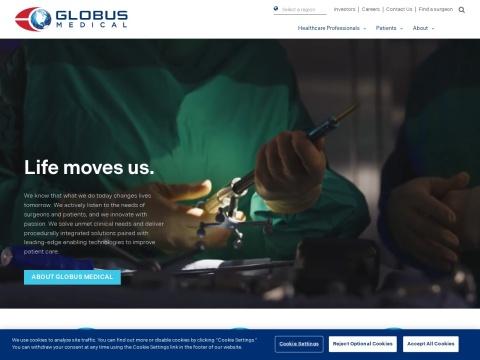 Globus Medical | Spine Implants ＆ Excelsius Robotics Solutions