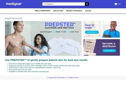 Medigear, LLC | Electrode Skin Prep Pads ＆ Diagnostic Accessories Manufacturer