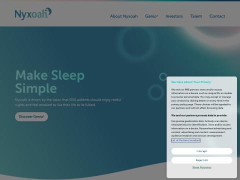 Nyxoah SA - Leadless Hypoglossal Neurostimulation Pioneer for Obstructive Sleep Apnea