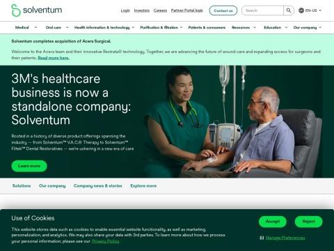 Solventum | Wound Care, Dental ＆ Health IT Solutions