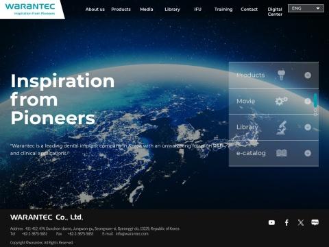 Warantec Co., Ltd. (주식회사 워랜텍) - Korea's Leading Dental Implant Manufacturer with Academic Heritage